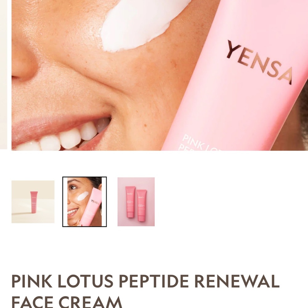 PINK LOTUS PEPTIDE RENEWAL FACE CREAM